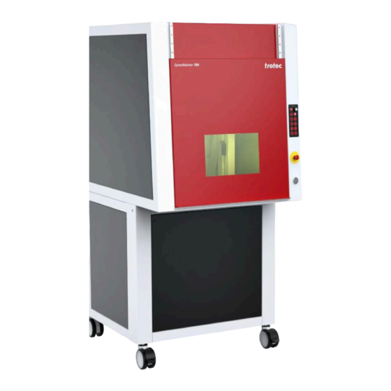 Trotec SpeedMarker 700 CL Betriebsanleitung