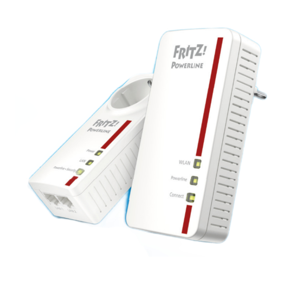 AVM FRITZ!Powerline 1260E WLAN Set Anschließen Und Bedienen