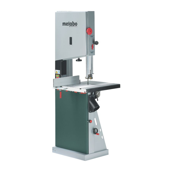 Metabo BAS 505 Precision WNB Originalbetriebsanleitung