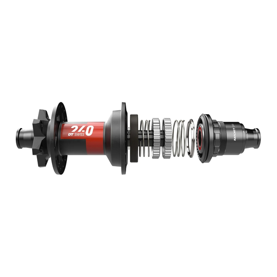 DT SWISS RATCHET DEG Technisches Handbuch