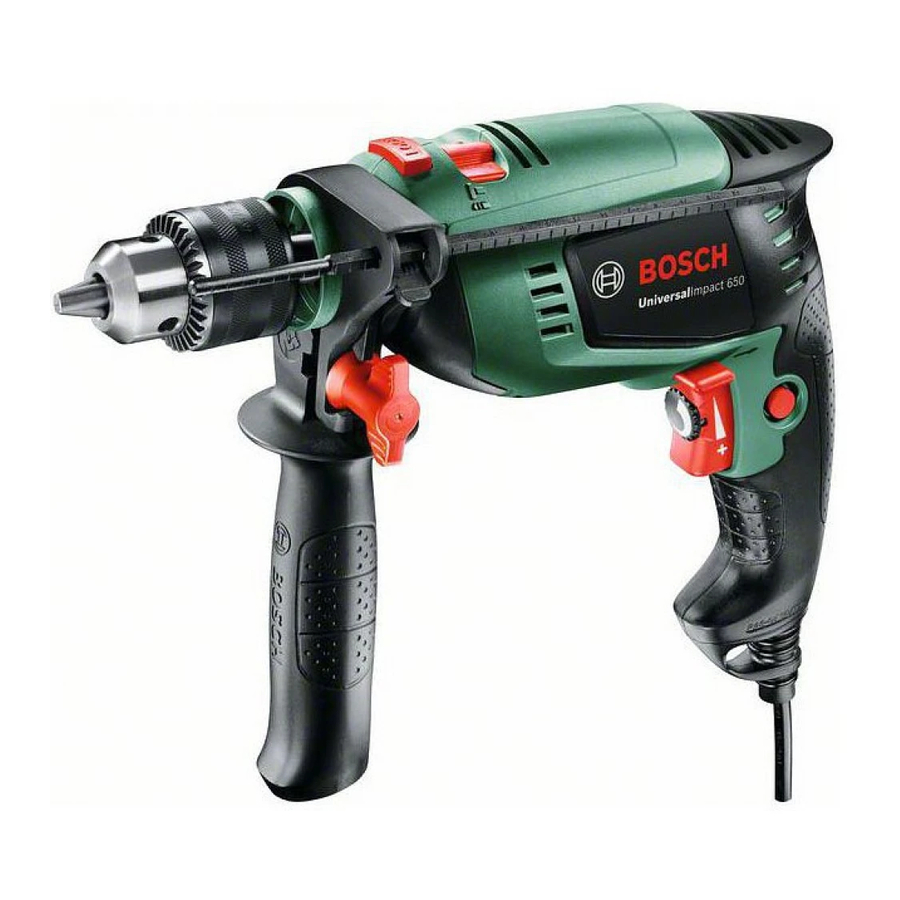 Bosch UniversalImpact 650 Originalbetriebsanleitung