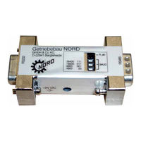 NORD Drivesystems NORDAC SK IC1-485 Bedienungsanleitungen