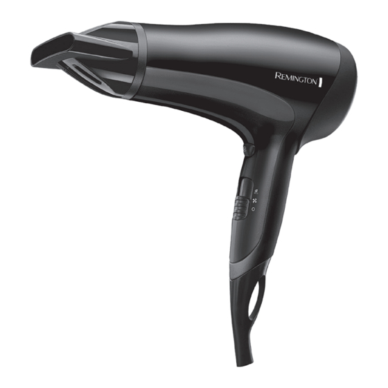 Remington D3010 Bedienungsanleitung