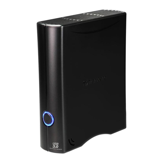Transcend StoreJet 35T3 Handbuch