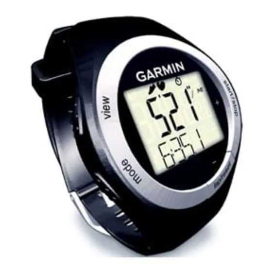 Garmin Forerunner 50 Schnellstartanleitung