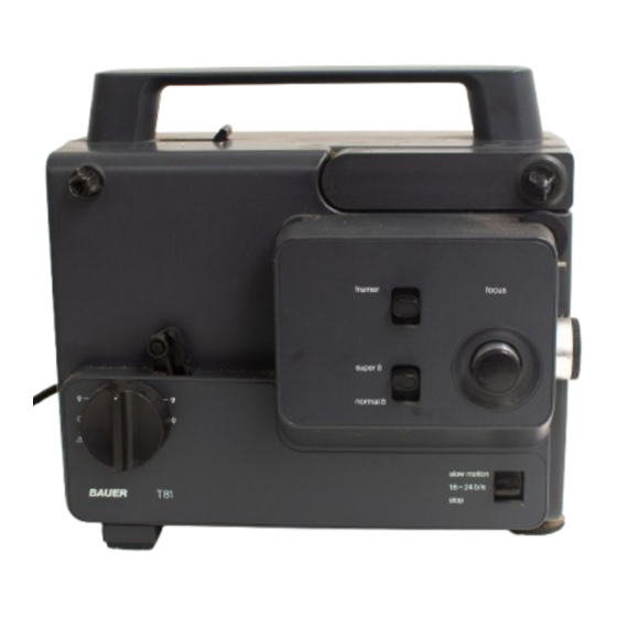 Bauer T 81 Bedienungsanleitung
