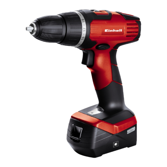 EINHELL TH-CD 14,4-2 Li Originalbetriebsanleitung