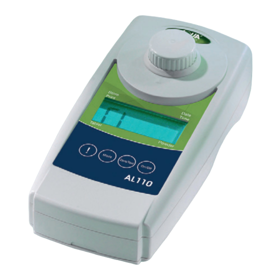 Tintometer AQUALYTIC AL 110 Bedienungsanleitung