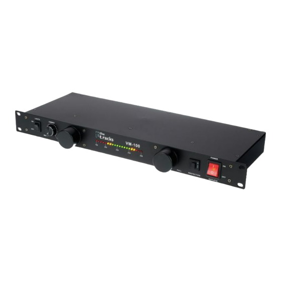 thomann the t.racks VM-100 Bedienungsanleitung