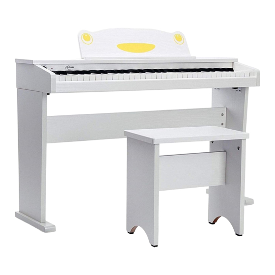 Artesia F-61 Digitalpiano Bedienungsanleitung