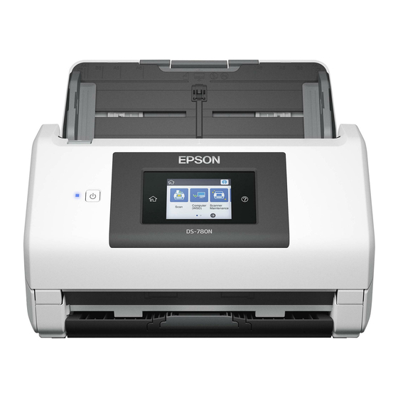 Epson DS-780N Benutzerhandbuch
