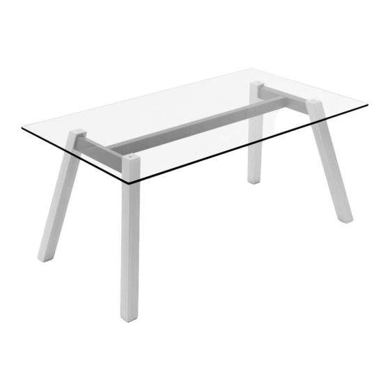 calligaris T-TABLE CB/4781 Montageanleitung