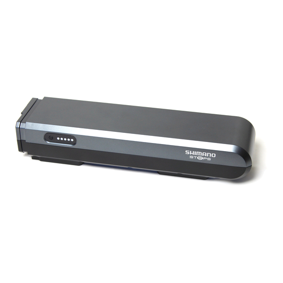 Shimano STEPS BT-E6000 Gebrauchsanweisung