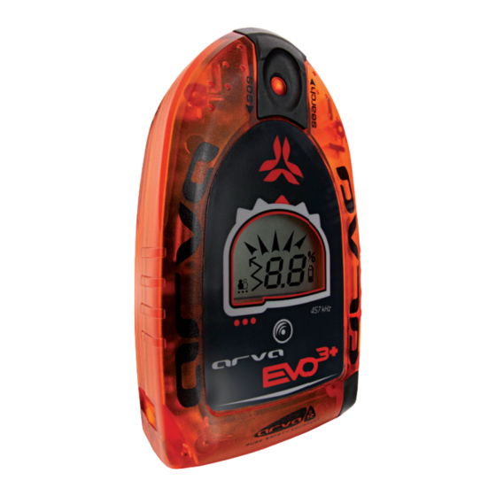 arva Evo3+ Gebrauchsanweisung