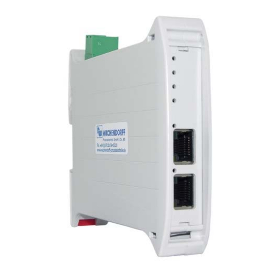 Wachendorff HD67605-A1 Bedienungsanleitung