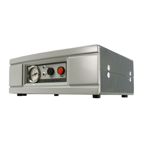 INFICON TGF10 Benutzerhandbuch