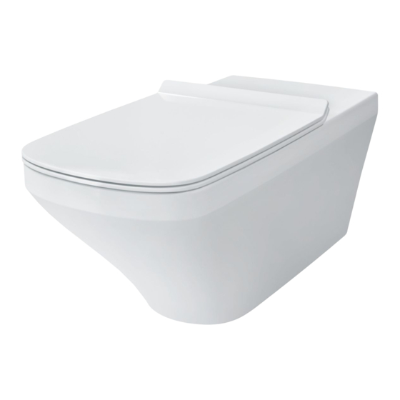 Duravit DuraStyle Rimless 2559090000 Montageanleitung