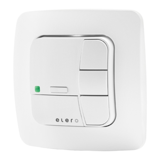 elero UniTec-868 Bedienungsanleitung