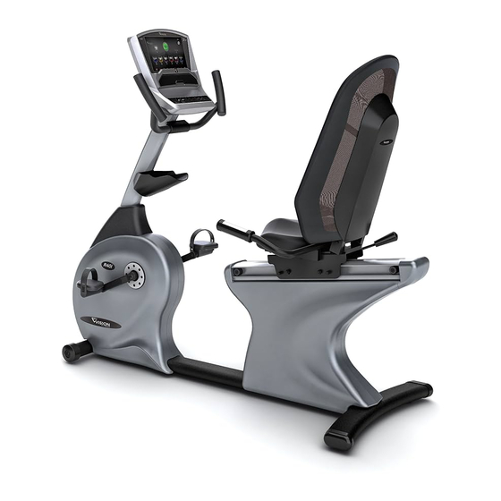 Vision Fitness R40i Bedienungsanleitung