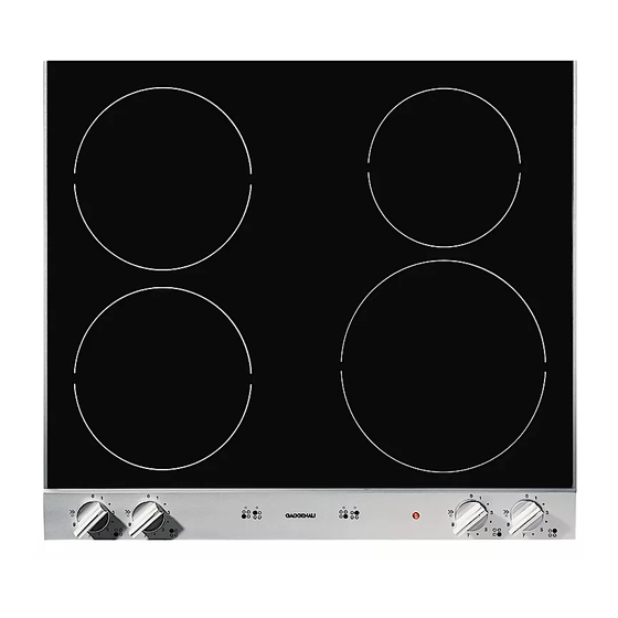 Gaggenau ci 260 Bedienungs- Und Pflegeanleitung