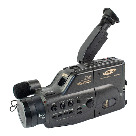 Samsung VP-E807 Betriebsanleitung