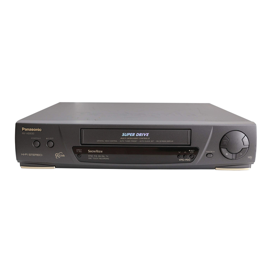 Panasonic NV-HD630 Serie Bedienungsanleitung
