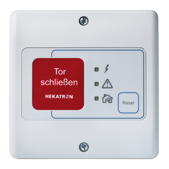 Hekatron FSZ Basis Montageanleitung