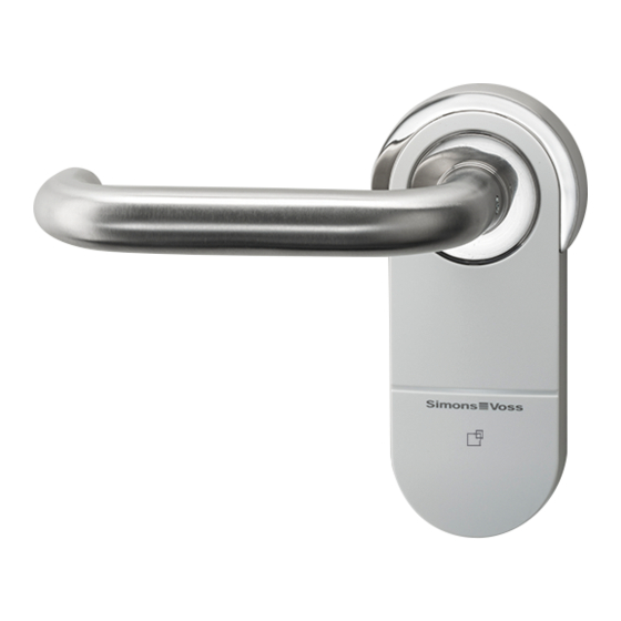 Simons Voss Technologies SmartHandle AX Handbuch