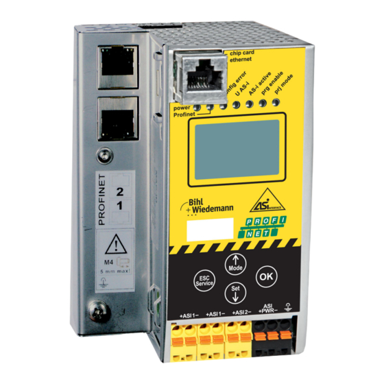 bihl+Wiedemann BWU2805 Montageanweisung