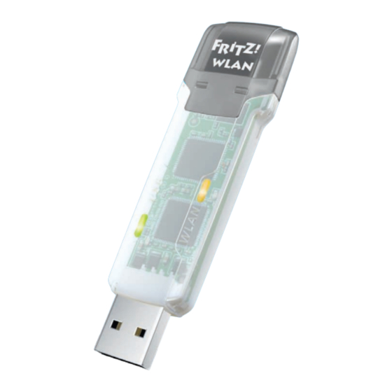 AVM FRITZ!WLAN USB Stick N Einrichten Und Bedienen