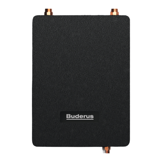 Buderus Logalux FS/2 Installations-, Service- Und Wartungsanleitung