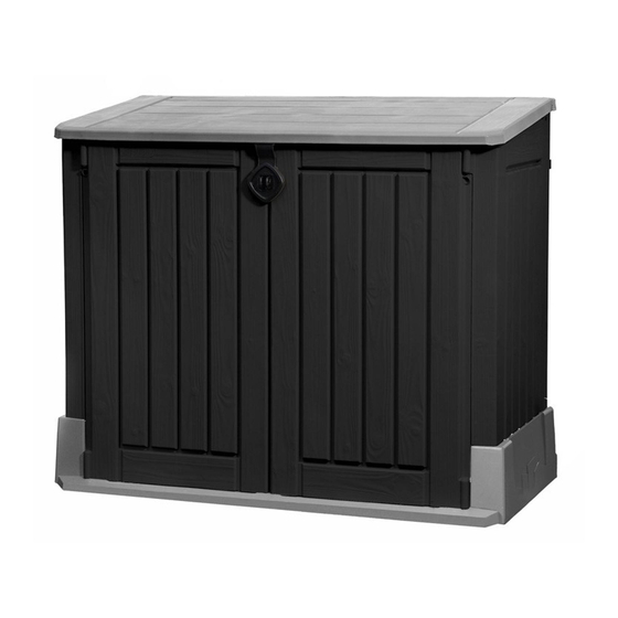 Keter STORE-IT-OUT MIDl Gebrauchsanleitung