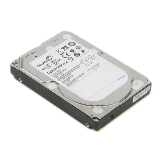 Seagate ST91000640SS Bedienungsanleitung