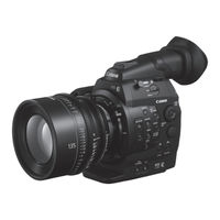 Canon Cinema EOS C500 Bedienungsanleitung