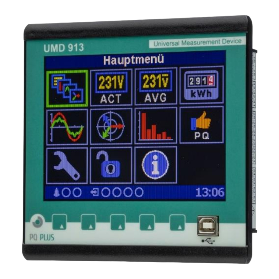PQ Plus UMD 913 Bedienungsanleitung