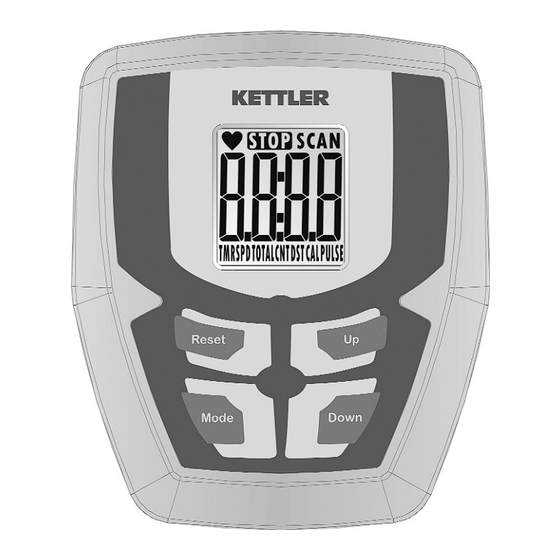 Kettler ST 7476-13 Bedienungsanleitung
