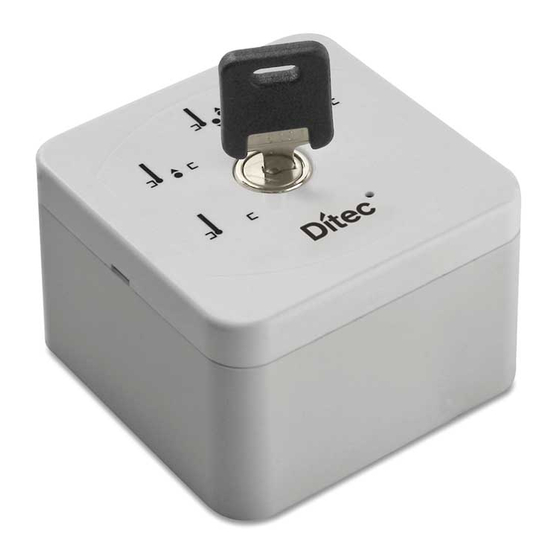 entrematic Ditec COM400MKB Installationshandbuch