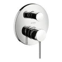 Hansgrohe Axor Citterio M 34427000 Gebrauchsanleitung, Montageanleitung