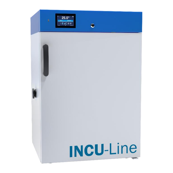 VWR INCU-Line Bedienungsanleitung