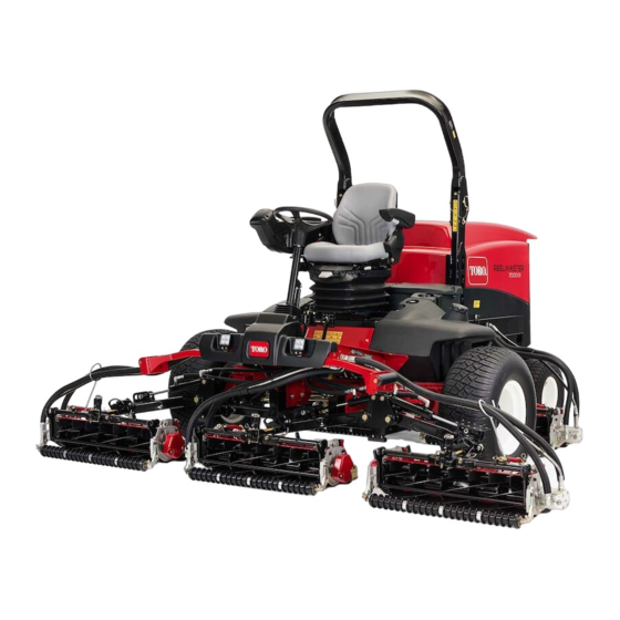 Toro Reelmaster 7000-D 03781 Handbücher