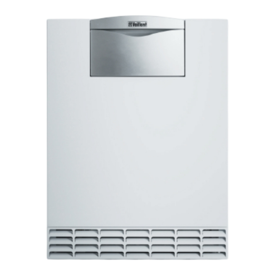 Vaillant atmoCRAFT VK 654/9 Installations- Und Wartungsanleitung