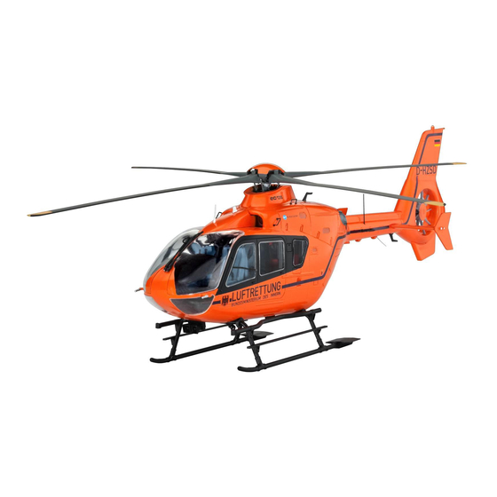 REVELL Eurocopter EC 135 LUFTRETTUNG Montageanleitung