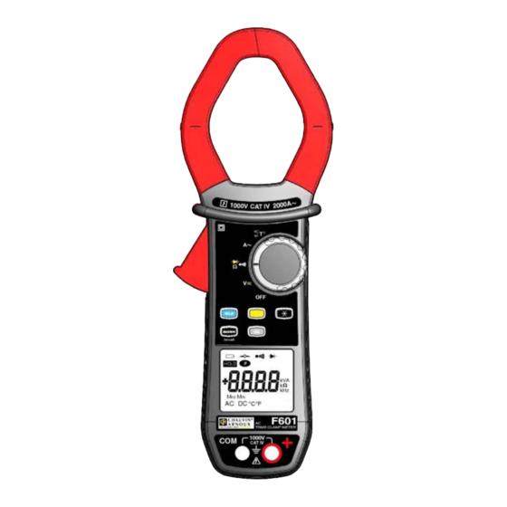 PCE Instruments F601 Bedienungsanleitung