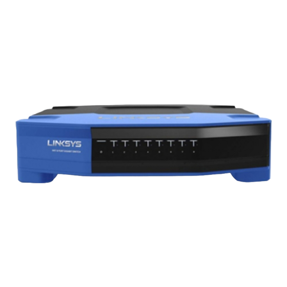 Linksys SE4008 Benutzerhandbuch