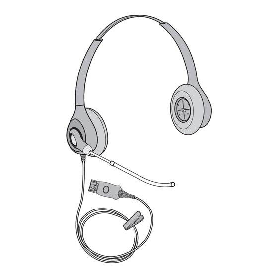 Plantronics SupraPlus HW251 Bedienungsanleitung