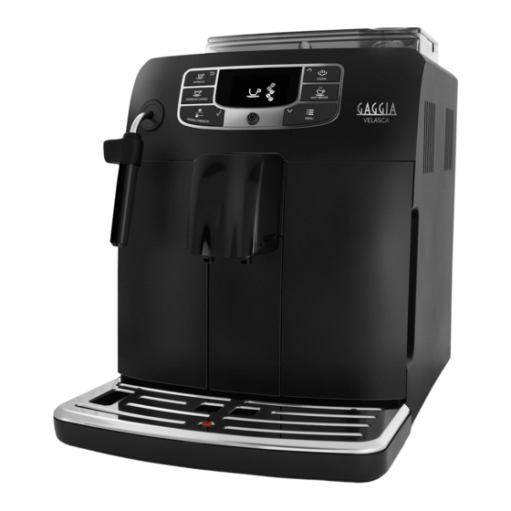 Gaggia Milano VELASCA RI8260 Handbücher