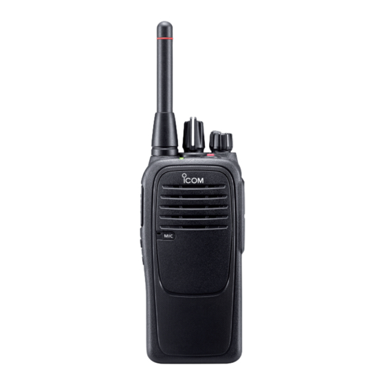 Icom IC-F29SR2 Handbücher