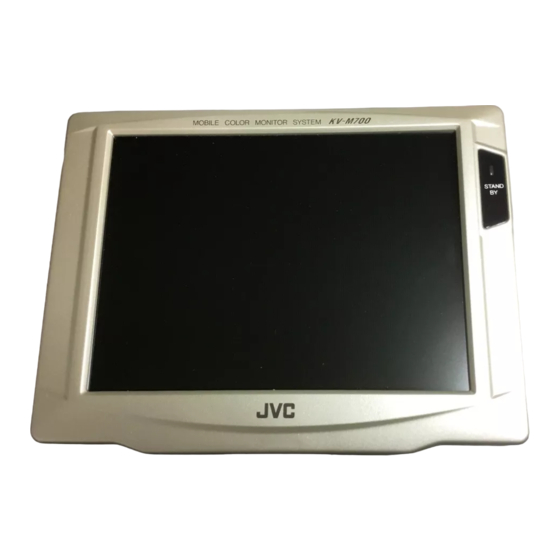 JVC KV-M700 Bedienungsanleitung