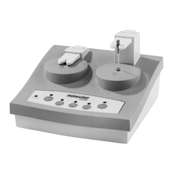 DENTSPLY ThermaPrep Plus Gebrauchsanleitung