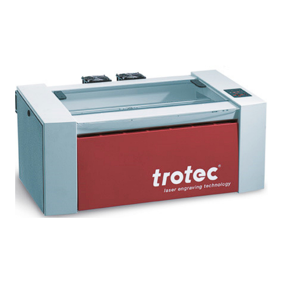 Trotec 8010 Speedy 100 R Bedienungsanleitung